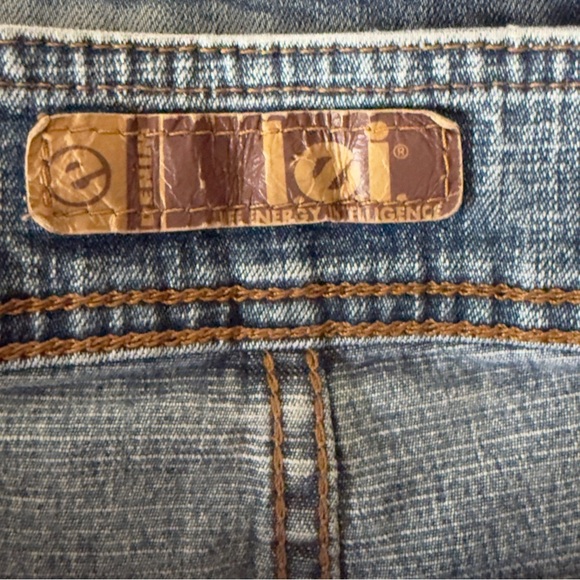 Lei Blue Mini Pencil Skirt Casual - Picture 3 of 4